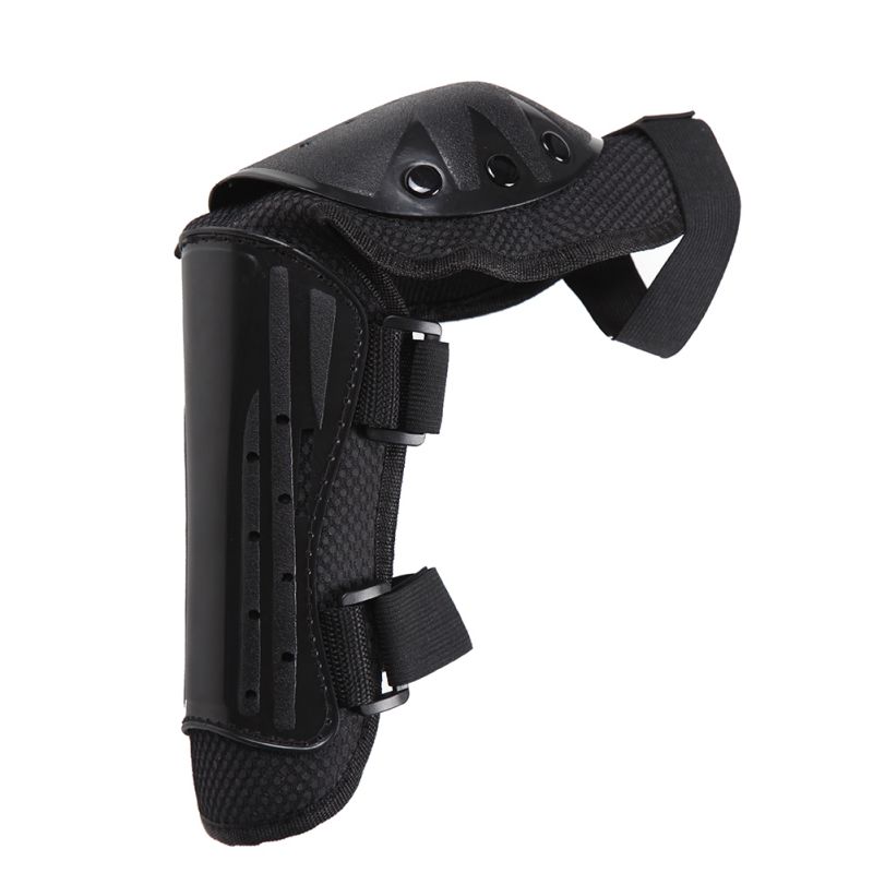 JUS 4pcs/set Elbow Knee Sleeve Pad Flexible Adjustable EVA Foam PE Shell Arm Leg Protective Guard