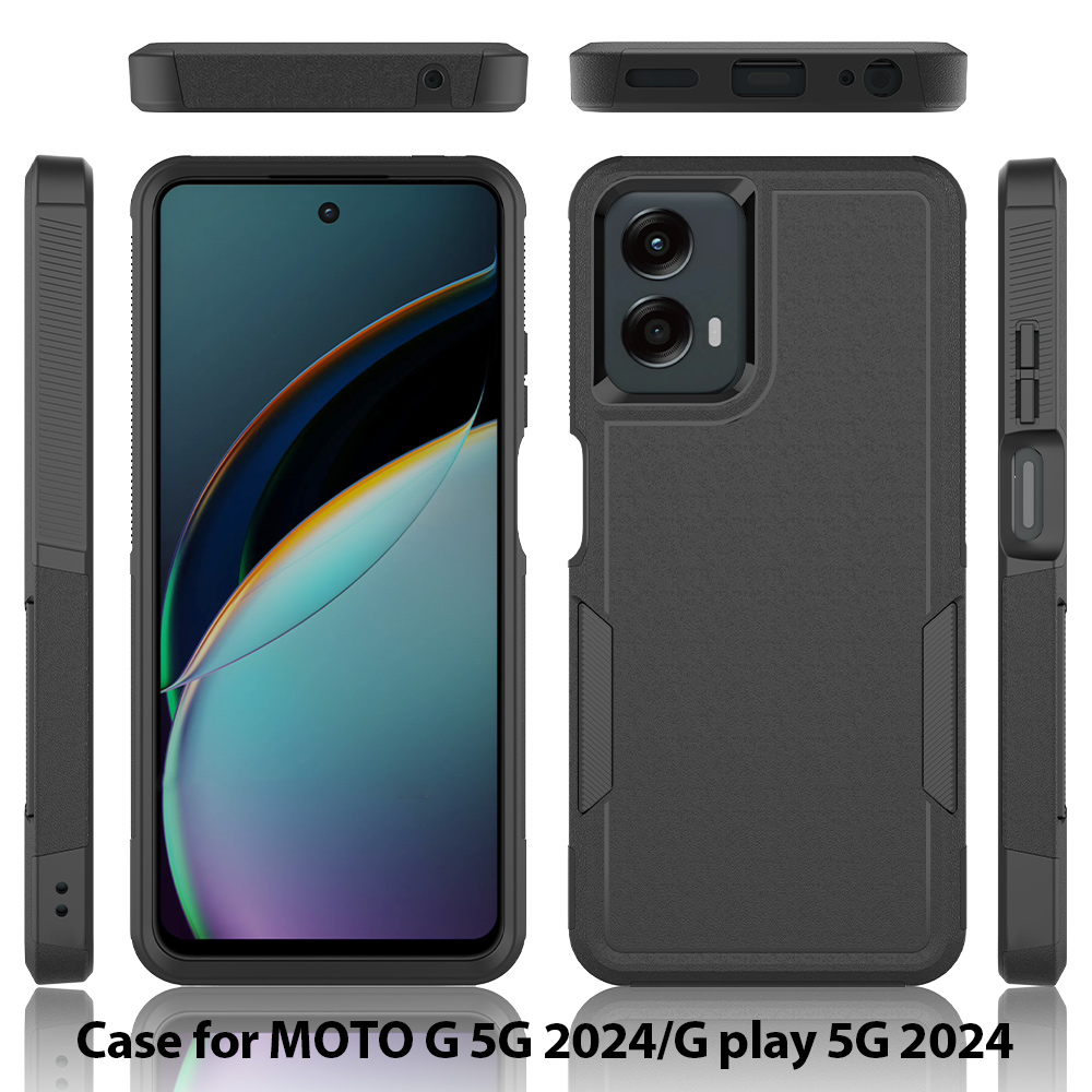Moto G 5G Protective Phone Case Shockproof Case Dual Layer Hard Cover for Motorola G 5G With Screen Protector