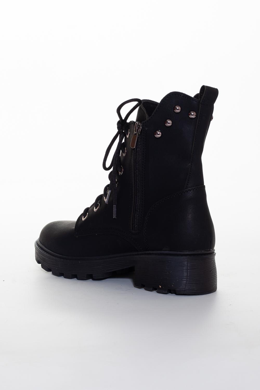 Mi-mollet femmes bottes en cuir automne et hiver – Grandado