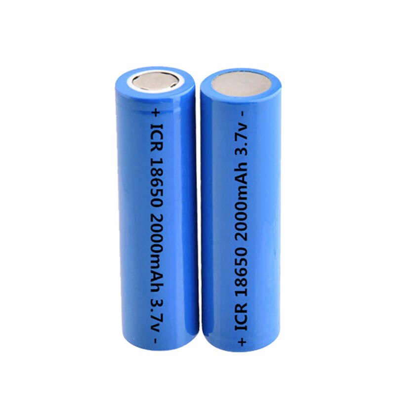 100% Voor 18650 1200/1500/1800/2000/2200/2600 Mah 3.7V Li-Ion Oplaadbare batterij Power Veilige Batterij Voor 18650 Batterij