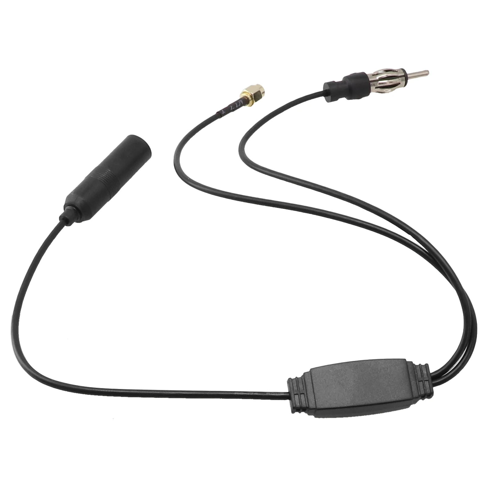 1 stks FM/AM DAB + Autoradio Actieve Antenne Antenne Splitter Adapter Kabel SMA Converter DAB Radio Converter Splitter