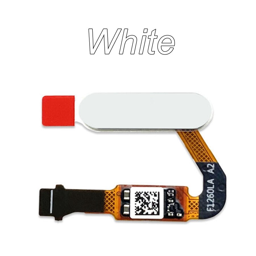 Fingerprint Scanner Button For Huawei P20 Pro Touch ID Sensor Flex Cable Home Return Key For Huawei Mate 10 Replacement Parts: White