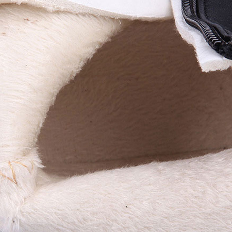 Herbst-Winter-kinderstiefel, wasserdichte pu-stiefel für mädchen, 3-8t flache freundlicher-schneestiefel, warme mädchenschuhe