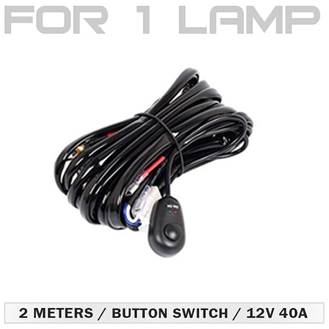 Slim LED Light bar 10'' 20 inch combo beam Dual row Yellow led bar off road fog light for Niva lada 4x4 Car truck ATV 12V 24V: Wire Only