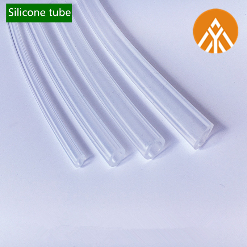 Tubo de silicona transparente translúcido para uso agrícola, tubo Flexible de goma suave y seguro de grado alimenticio de 10M, 3x4/4x5/5x6mm