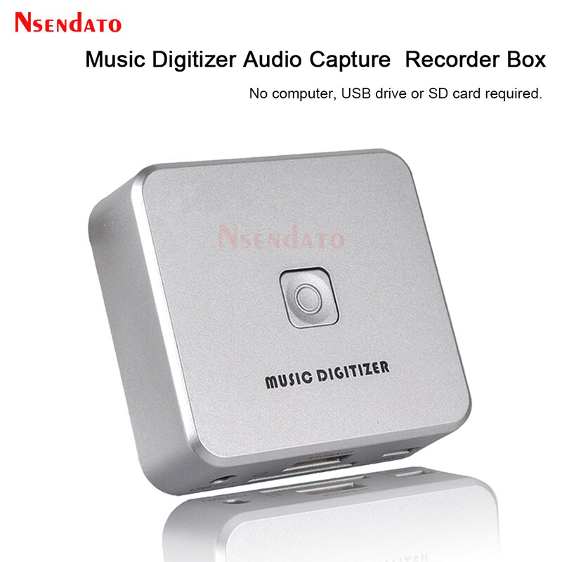 Ezcap 241 Muziek Digitizer Audio Capture Recorder Box Converteren Oude Analoge Muziek Cassette Speler Om MP3 Sd-kaart Usb Flash schijf Bestand