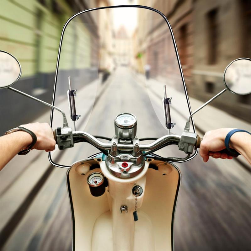 Universal Motorcycle Windshield Large Windscreen Compatible With Motorcycles Motorcycle Accessories