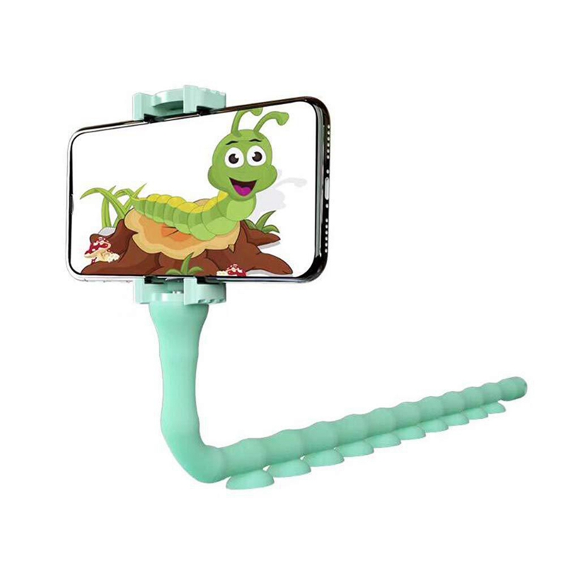 Leuke Rups Lui Beugel Mobiele Telefoon Beugel Worm Live Beugel Zuignap Ondersteuning Muur Desktop Pillar Houder