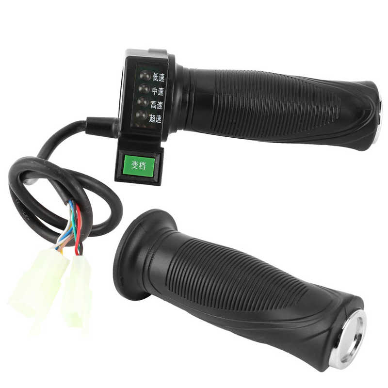 Scooter Forward and Reverse Switch Scooter 12V 250W Brushed Controller with 4 Speed Grip and Forward and Reverse Switch