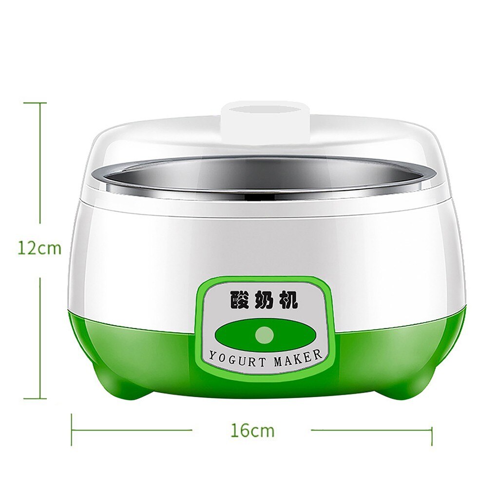 Yogurt Maker Mini Automatic Yogurt Machine Household Diy Yogurt Tools Kitchen Appliance Stainless Steel Inner Tank Pink 220v#h3