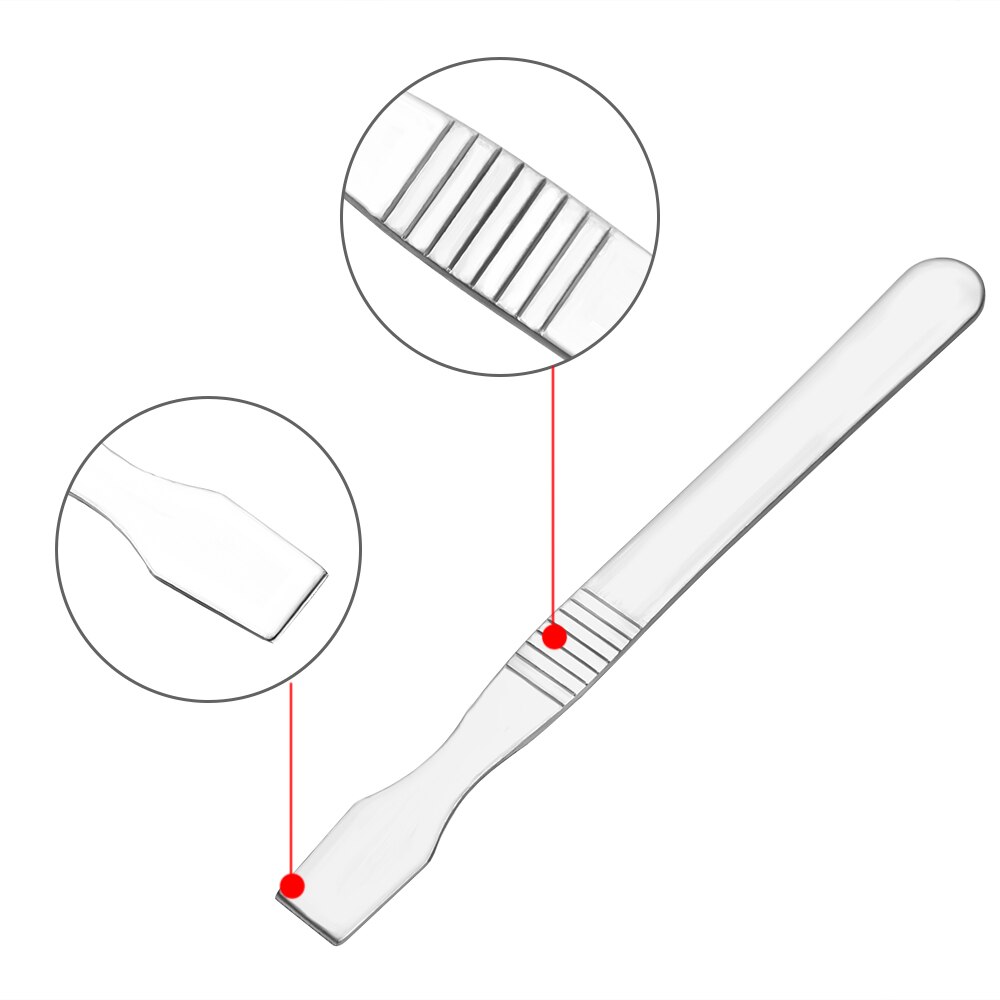 NICEYARD Tin Scraping Mixing Knife Metal Solder Knife Open Repair Scraper Pry Mobile Phone Repair Tools Metal Crowbar