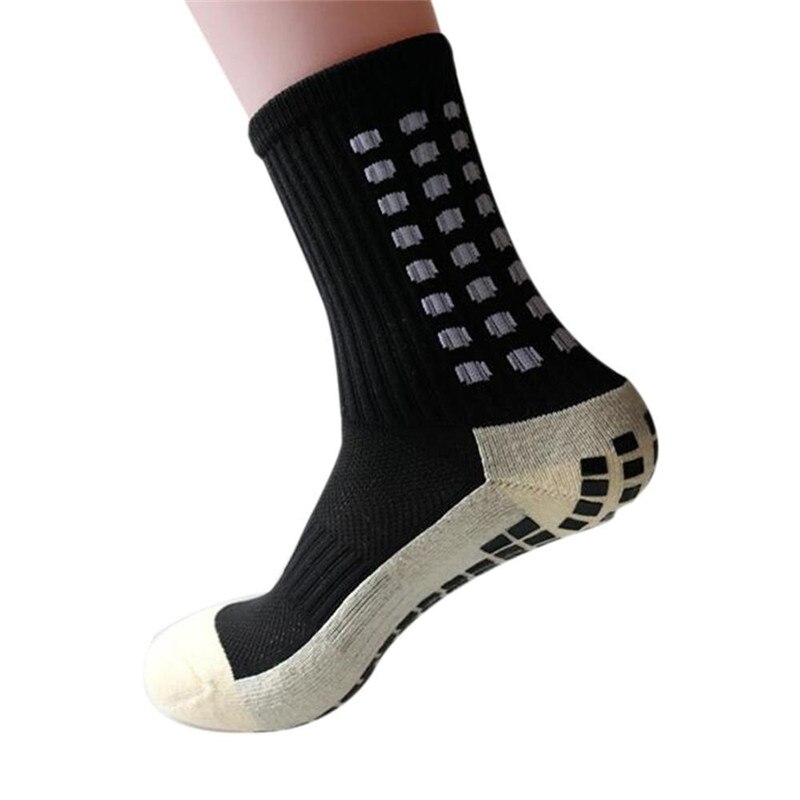 Sport anti-slip fotball sokker bomull fotball menn sokker kalsetiner (samme type som trusox)