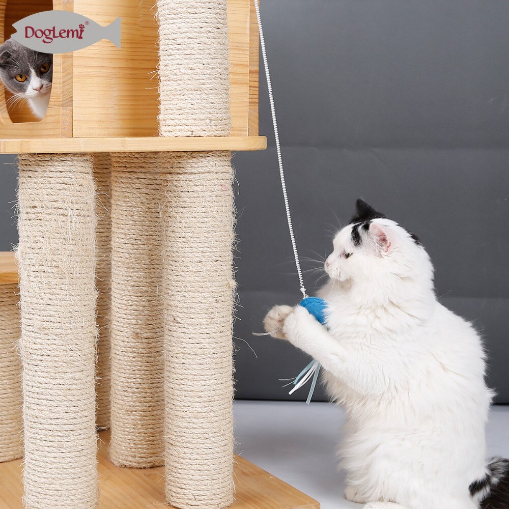 Jellyfish Cat Toys Finger Cat Teaser Pet Interative Catnip Toy