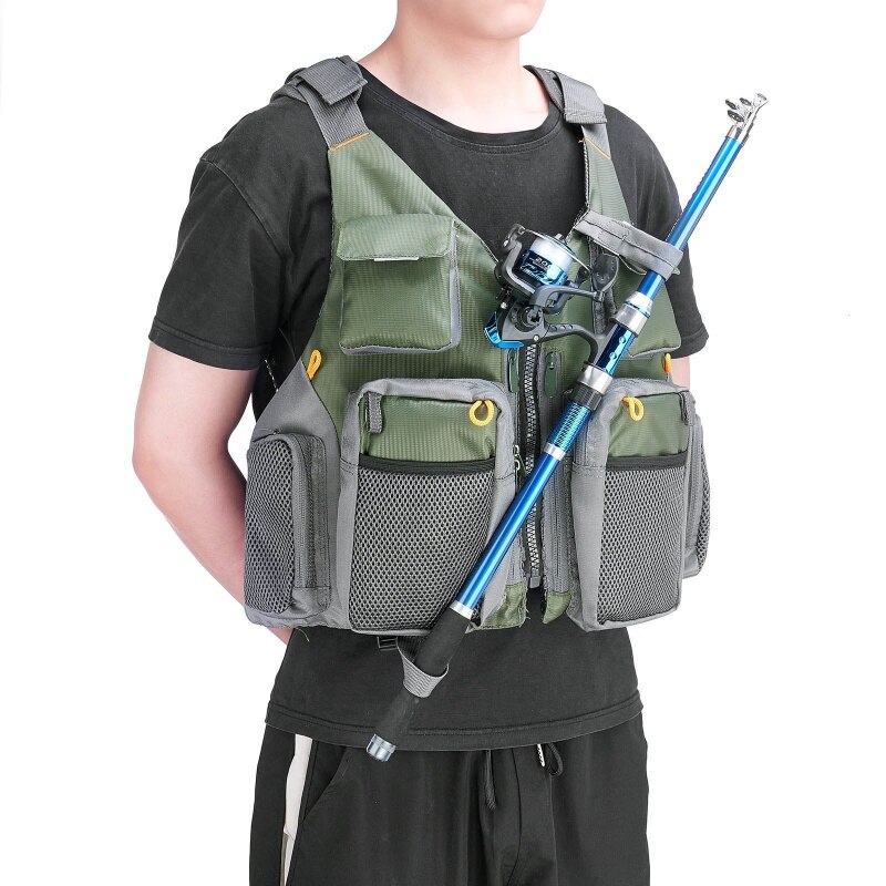 Fishing Vest Sailing Life Jacket Vest Epe Foam Floating Kayak Outdoor Sport Life Safety Jacket Swimming Pesca