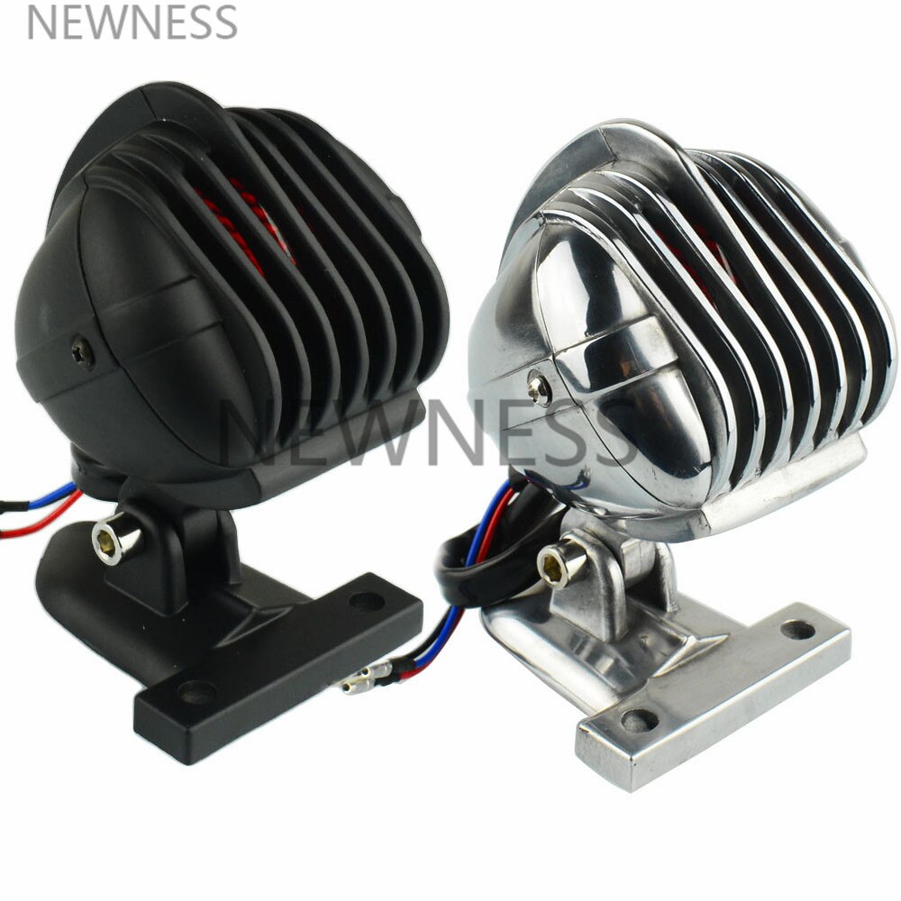 Motorcykel mikrofon baglygte til harley sportster softail cruiser cafe racer scrambler brugerdefineret led baglygte stop baglygte