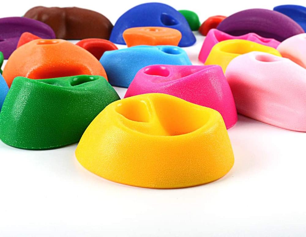 Climbing Holds for Kids and Adults, Rock Climbing Holds - Mounting Hardware Included - Climbing Rocks for DIY Rock Climbing Wall