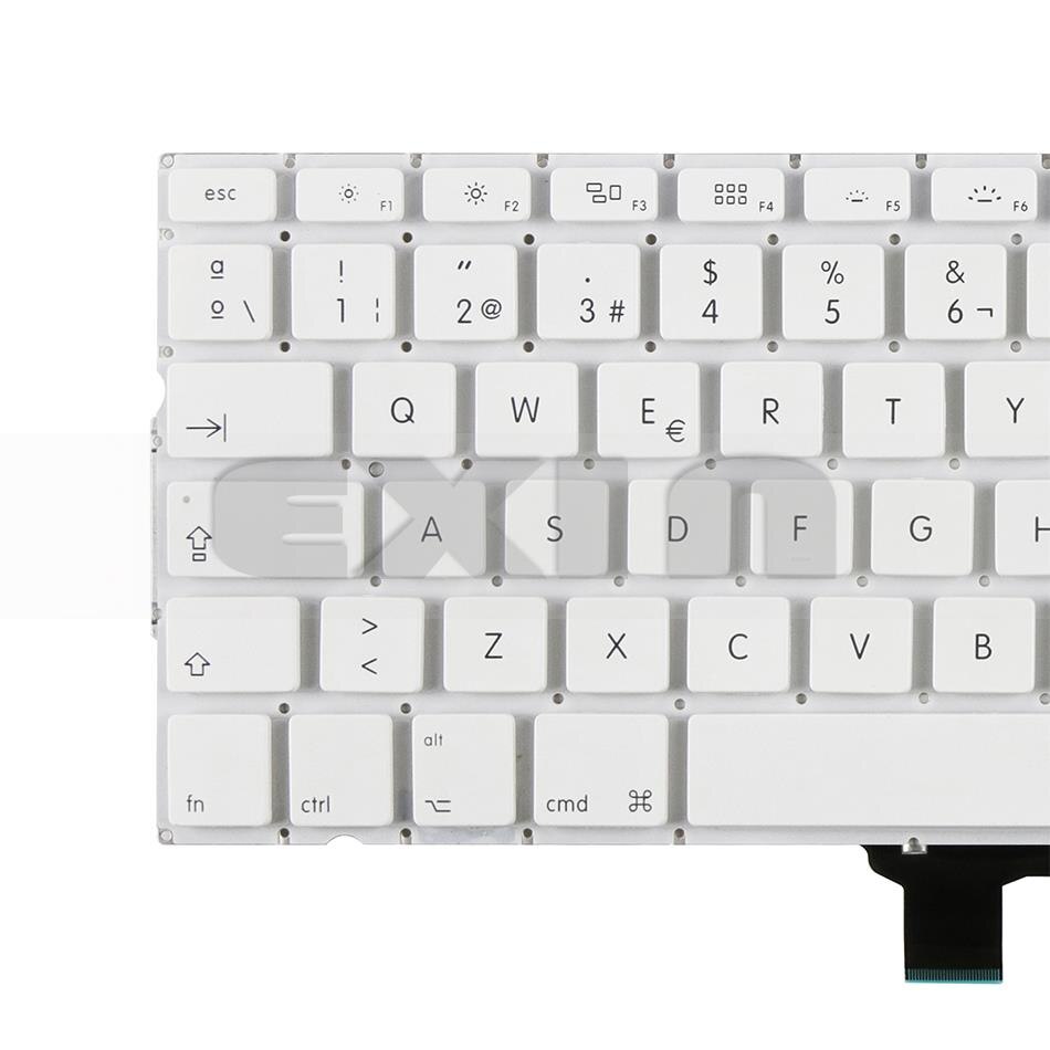 Laptop A1342 Spanish Spain SP Keyboard for Macbook 13" A1342 Spanish Keyboard (no Backlight no Topcase) Year