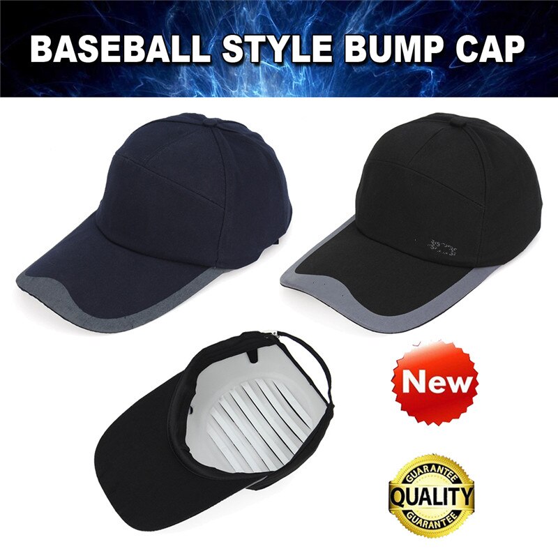 Safurance Katoen Bump Cap Helm Helm Hoofd Bescherming Monteur Tech Baseball Stijl Voor Buiten Deur Werknemers
