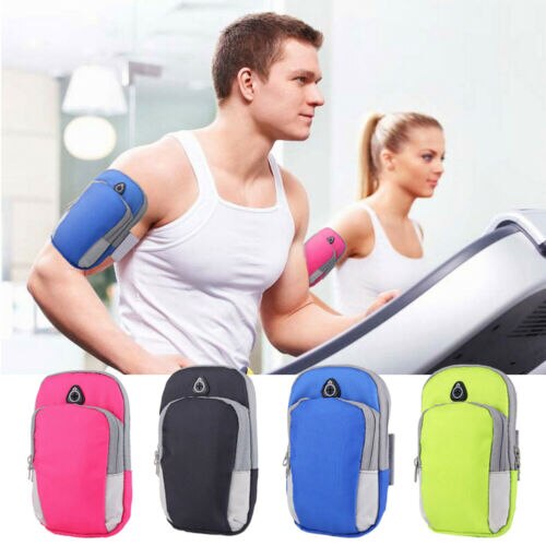 Esporte Armband Correndo Jogging Gym Arm Band Bolsa Caso Saco Titular Para Telefone Celular Coin Bolsas Saco Do Telefone Móvel