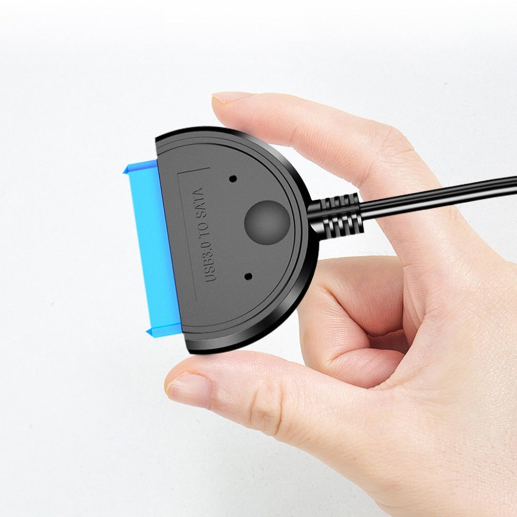 Podwójny USB 3.0 do Adapter Sata 2.5 Cal 3.5 Cal kabel konwertera zewnętrzny dysk twardy Adapter napęd dysku twardego SSD kabel konwertera