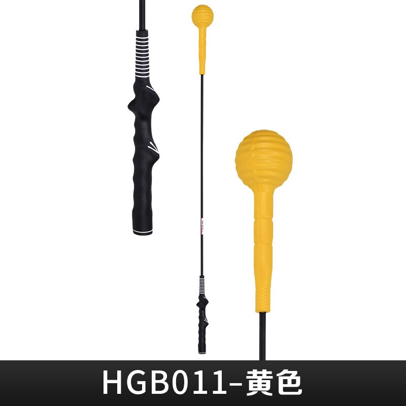 PGM – outil d&#39;entraînement de Swing de Golf pour adultes, bâton chauffant pour débutants, HGB011: HGB011-yellow