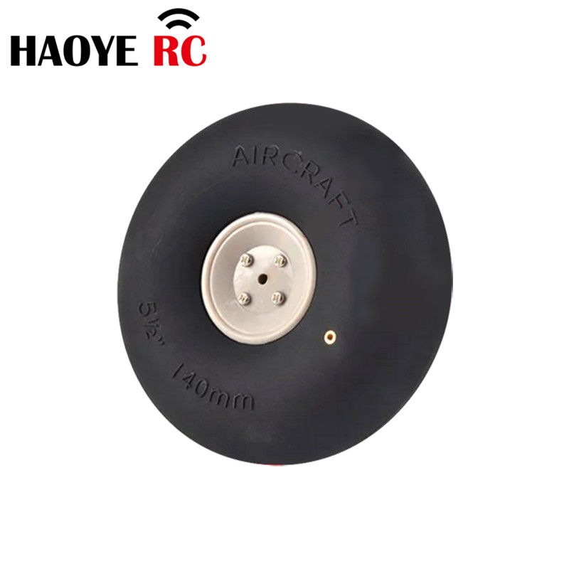 Ruote pneumatiche per aerei Haoye 1PC 4/4.5/5/5.5 pollici ruota gonfiabile del carrello di atterraggio per accessori di ricambio per aereo RC: Borgogna