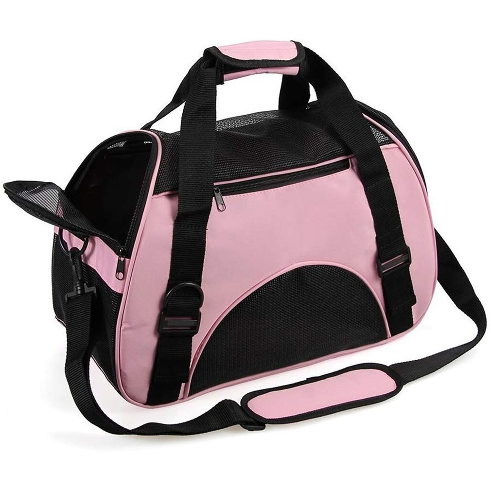 Soft Sided Pet Carrier for Dogs &amp; Cats Comfort Airline Approved Under Seat Travel Tote Bag Backpack Travel Bag