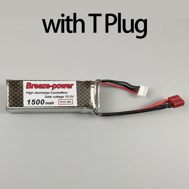 Flygplan breeze 3 s11. 1 1300/1500/2200 v mah 35c aeromodelling litiumbatteri märke 7.4 v8502s blomma: 1500 mah lång t