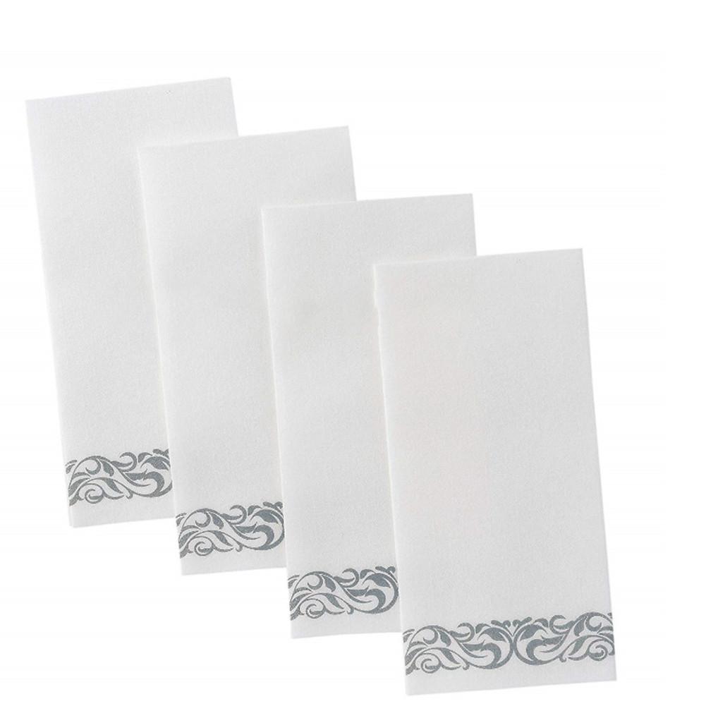 Serviettes en papier de soie jetables 50 pièces essuie-mains en papier doux sans poussière