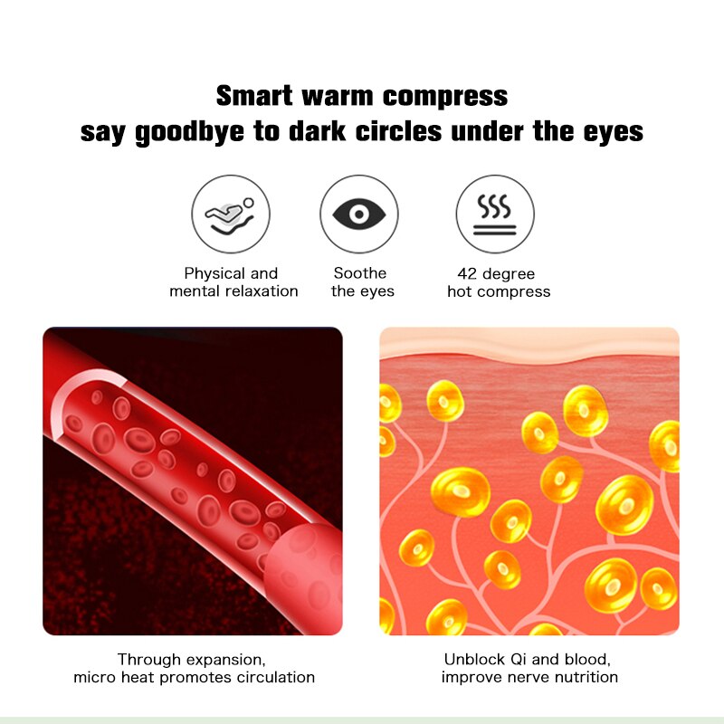 Eye Massager Smart Eye Protector Air Pressure Eye Massager Music Eye Care Eye Massage Multi-function Eye Protector