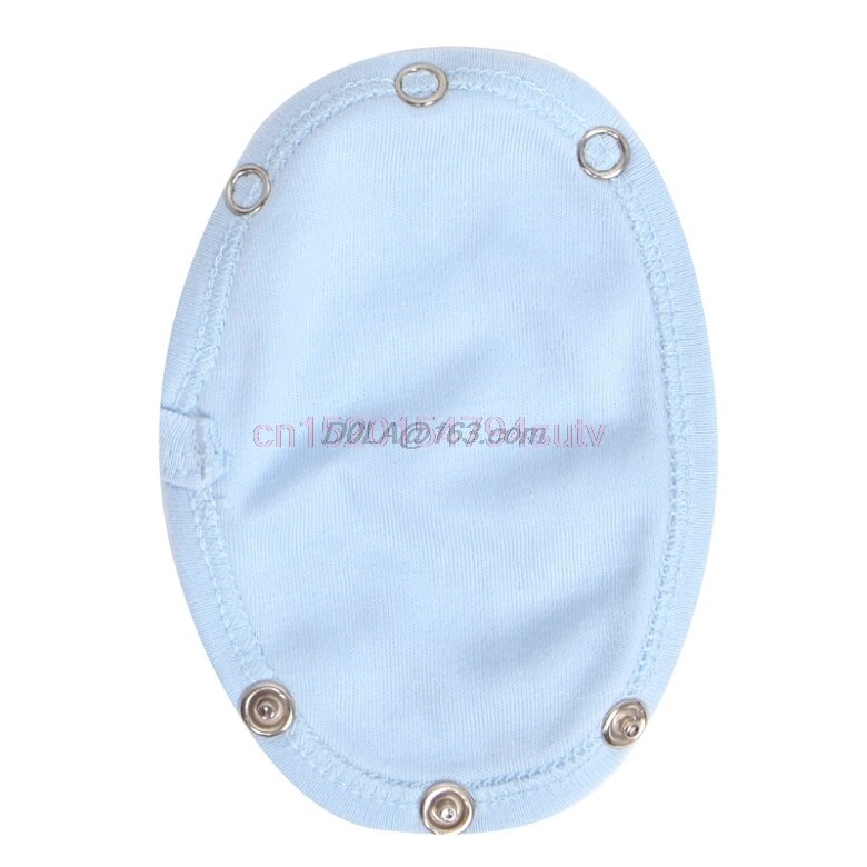 Blöja förlänga förlänga tyg baby romper partner utility body jumpsuit: Blå