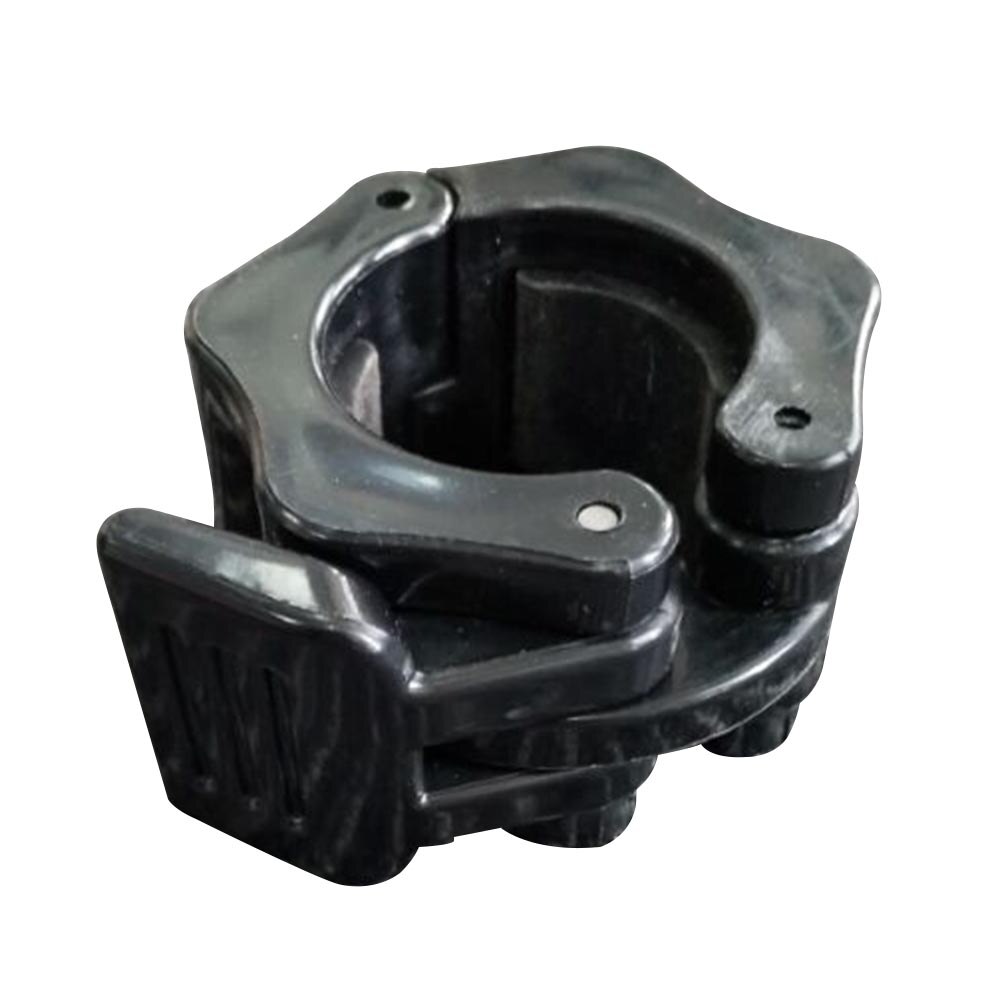 2 st skivstångsklämmor 50mm snabbkopplingar bodybuilding bärbara hem plast gym fitness styrkelyft stång kragar