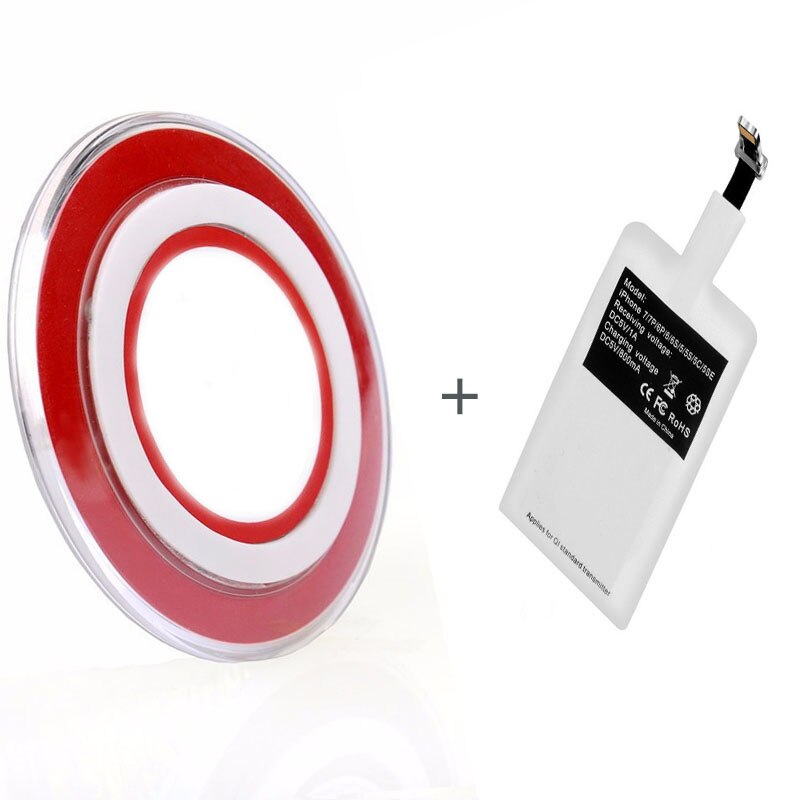 Qi Wireless Charging Kit Charger Receptor Pad Coil Receiver For iphne XS Max XR X 8 For Samsng S10 S9 S8: IronMan iPhone-Kit