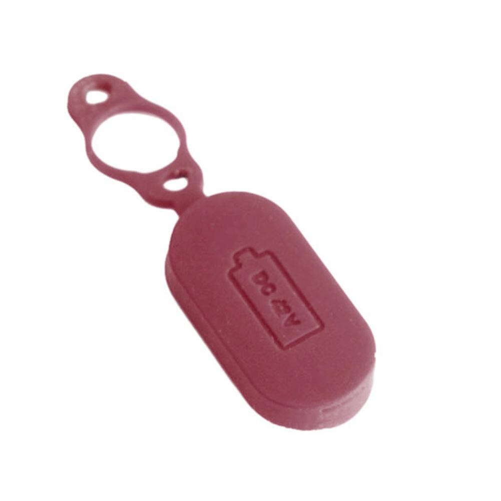 M365 Elektrische Rolle Ladung Hafen Gummi Abdeckung Staub Stecker Silikon Kappe Radfahren Teil Fahrrad Accessoies Fahrrad Teile Hause Elektrische