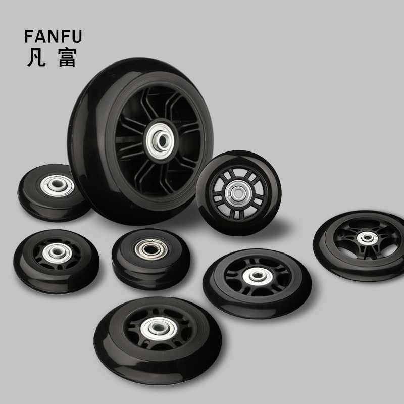 Suitcase Wheels 1 pair of Luggage Suitcase Replacement Wheels Axles Deluxe Repair Deluxe Repair Tool Casters