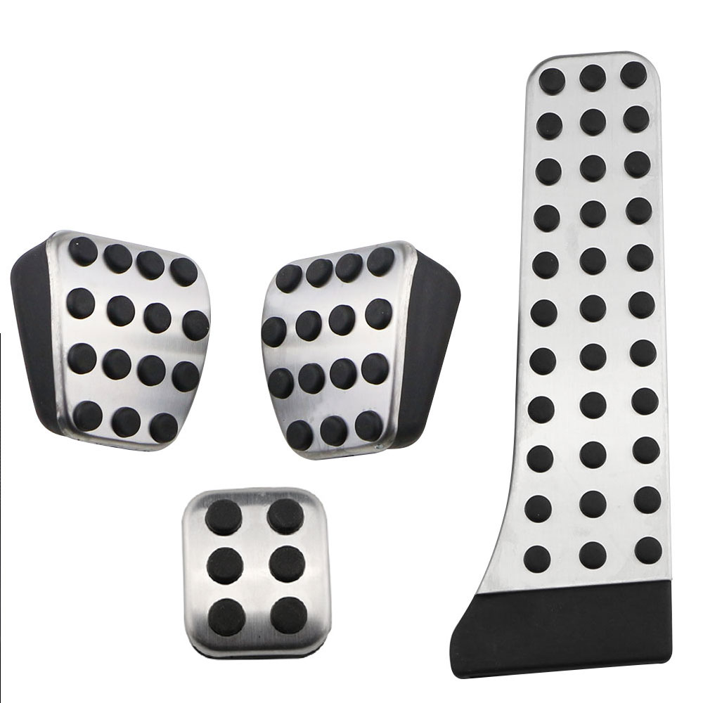 Stainless steel pedal for Mercedes Benz C E S GLK SLK CLS SL-Class W203 W204 W205 W210 W211 W212 accelerator brake footrest pad