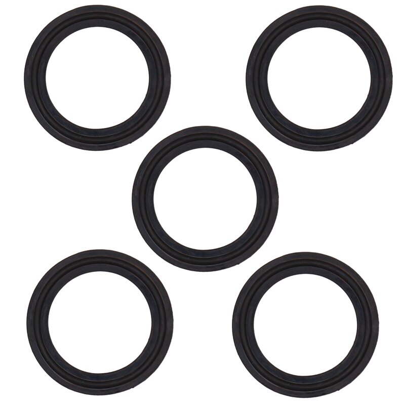 1.5" Tri-Clamp Black EPDM Gasket 5 pcs/lot Food Grade High Temperature Brewer Hardware