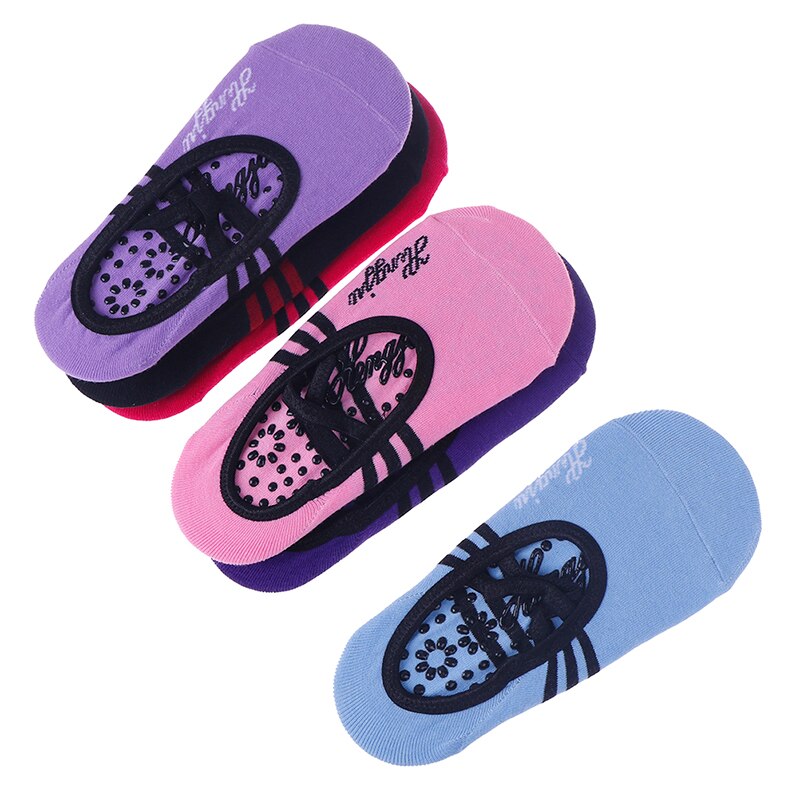 Yoga Socken Damen - Anti-Rutsch Bandage Grip - Belüftung - Pilates & Tanz
