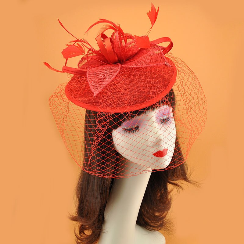 Wedding Bridal Hats bridcage Veil Fascinators headpiece party hair accessories party Hat wedding accessories