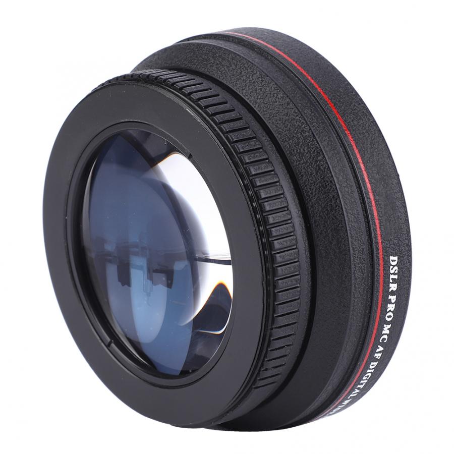 camcorders 72MM 0.45X Wide Angle Lens DSLR Cameras Cam for 82mm Filter teleconvertidor para