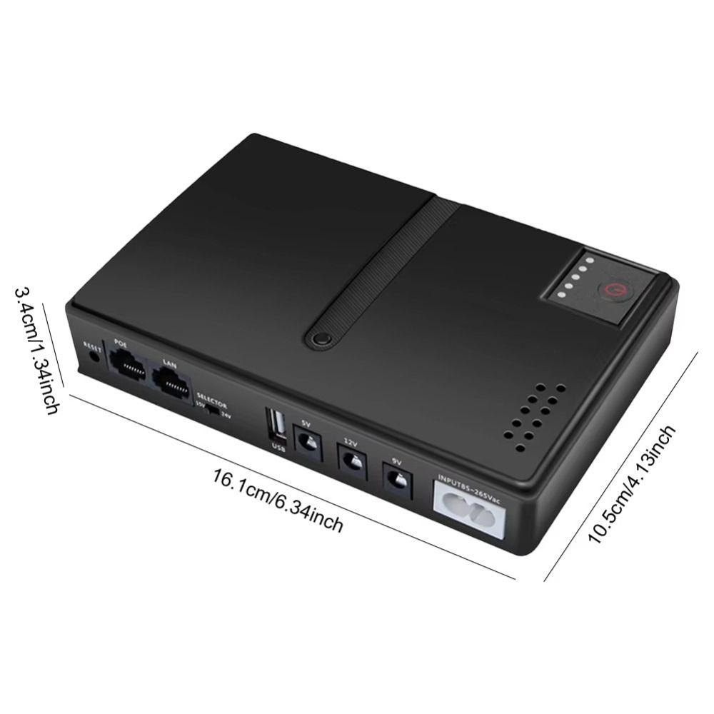 2024 5V9V12V DC1036P Zasilacz awaryjny DC UPS 36W Zasilacz DC Router Akcesorium do telefonu komórkowego Zapasowy akumulator