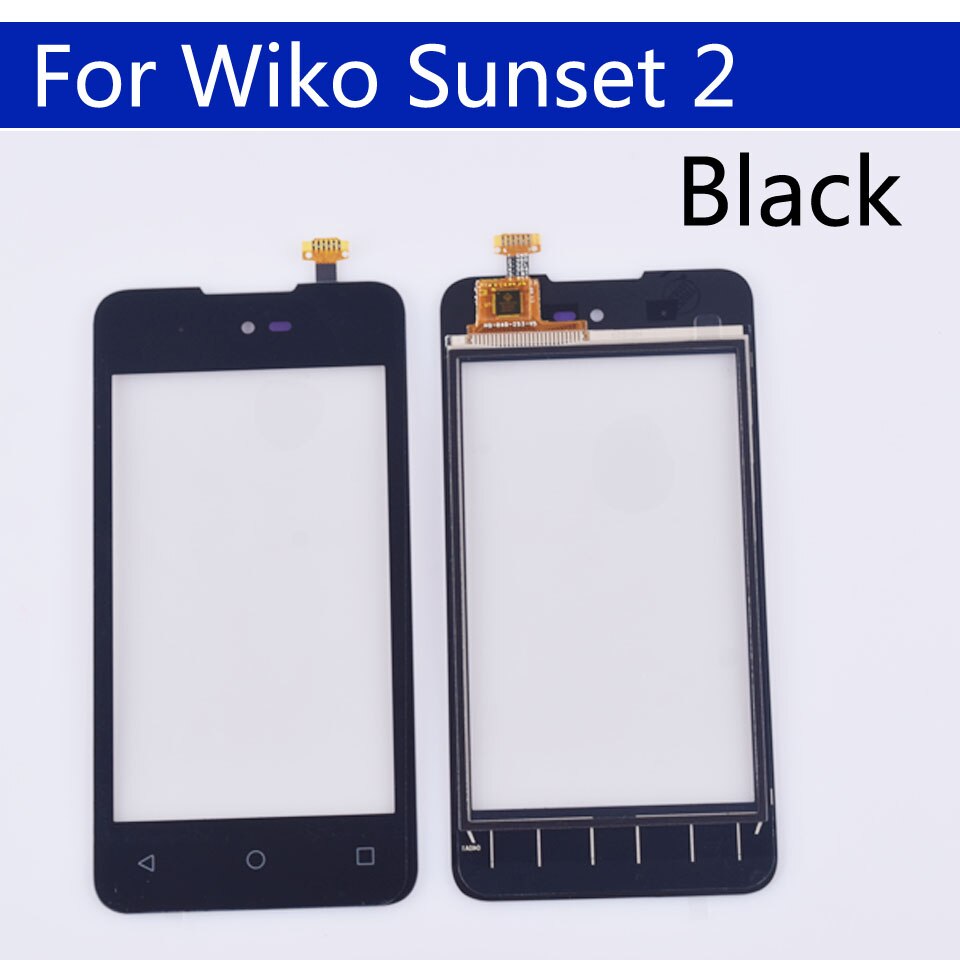 4.0" Touchscreen For Wiko Sunset 2 Sunset2 Touch Screen Panel Sensor Digitizer Glass NO LCD Replacement Parts