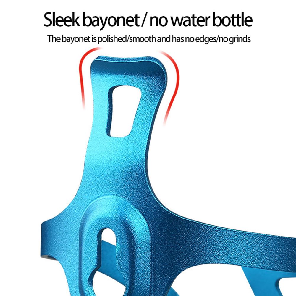 Durable 3D Bike Water Bottle Holder Ultralight Aluminium Alloy Cycling Cup Bottle Cage Rack Cycling Bicycle Accessories