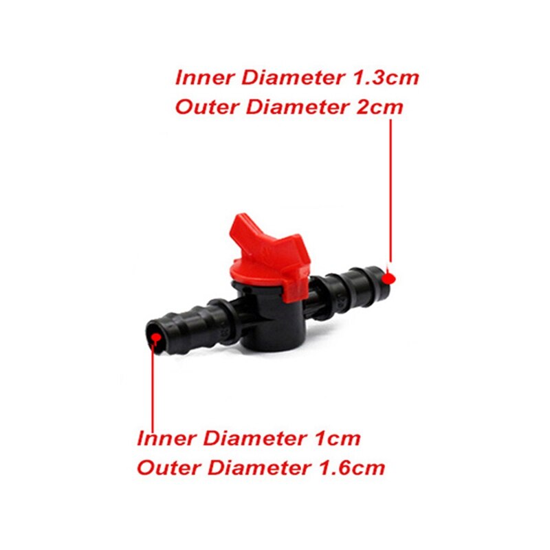 Water flow Regulator Valve Aquarium Connector Adjuster Straight Throttle Connector Switch for water Pump: 2