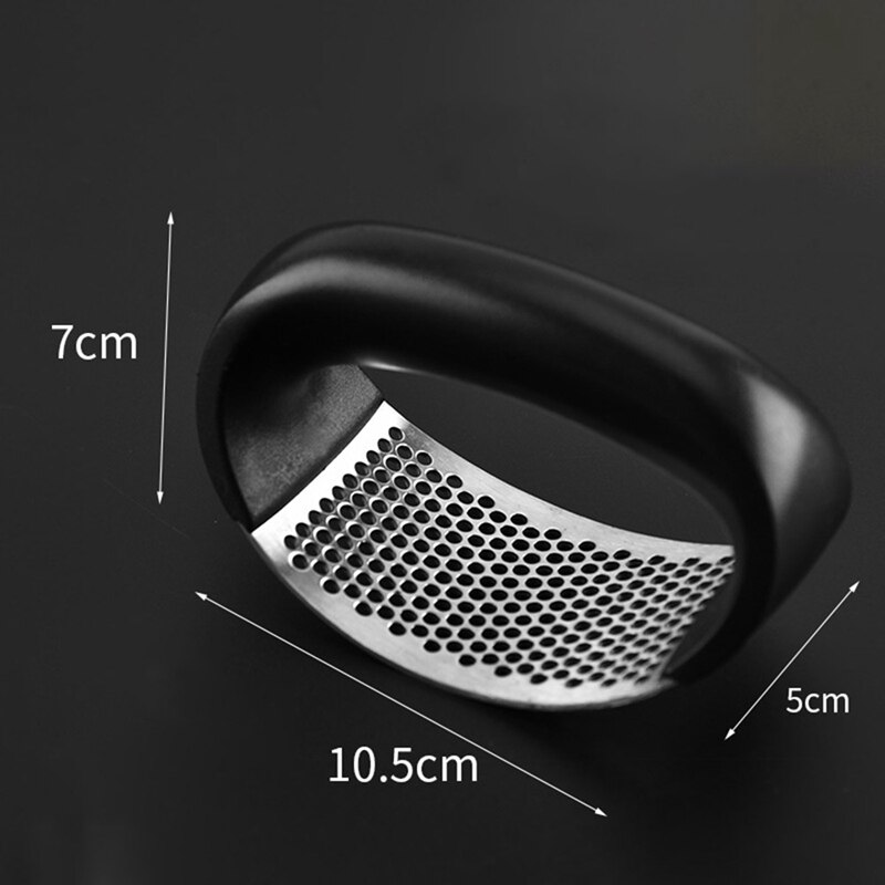 Presse à ail manuel en acier inoxydable, appareil ménager, presse-ail de cuisine, outils pour ail au gingembre, accessoires de cuisine, 1 pièce