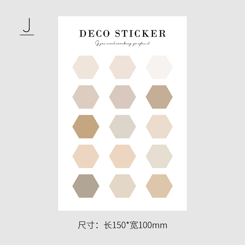 Ins Various Round Dot Label Sticker Color Morandi Photo Envelope Card Sealing Paster Stationery Notebook Diy Decorative Sticker: j