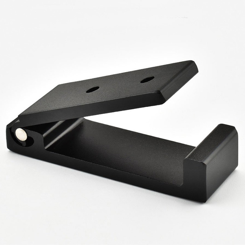 Gancho plegable de Metal para chaqueta, gancho retráctil para montar en la pared, 6 uds.
