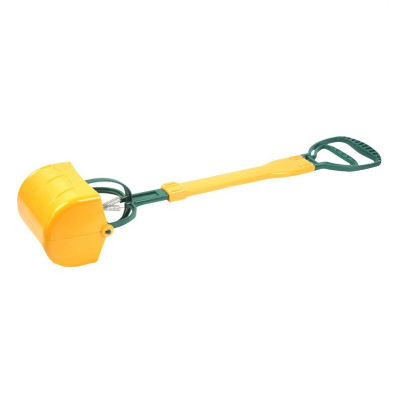 Foldable Pooper Scoop Dog Waste Scoop Sanitary Pickup Remover For Outdoor Pet Puppy Cat Kitten Long Handle Pet Pooper Scooper