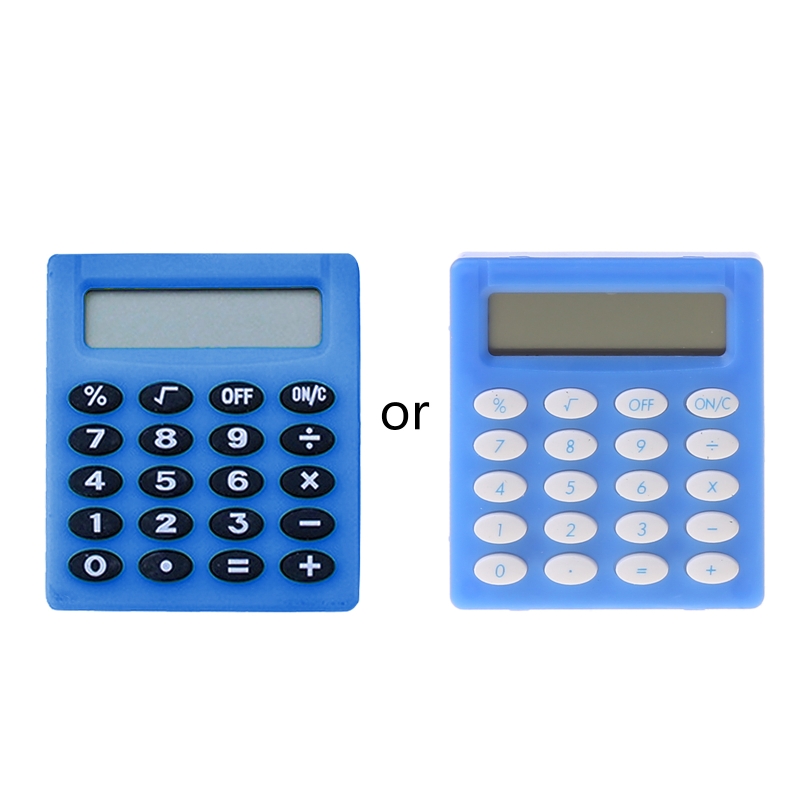 Mini Draagbare Elektronische Rekenmachine Snoep Kleur Pocket Calculator Voor Studenten Schoolbenodigdheden: Default Title