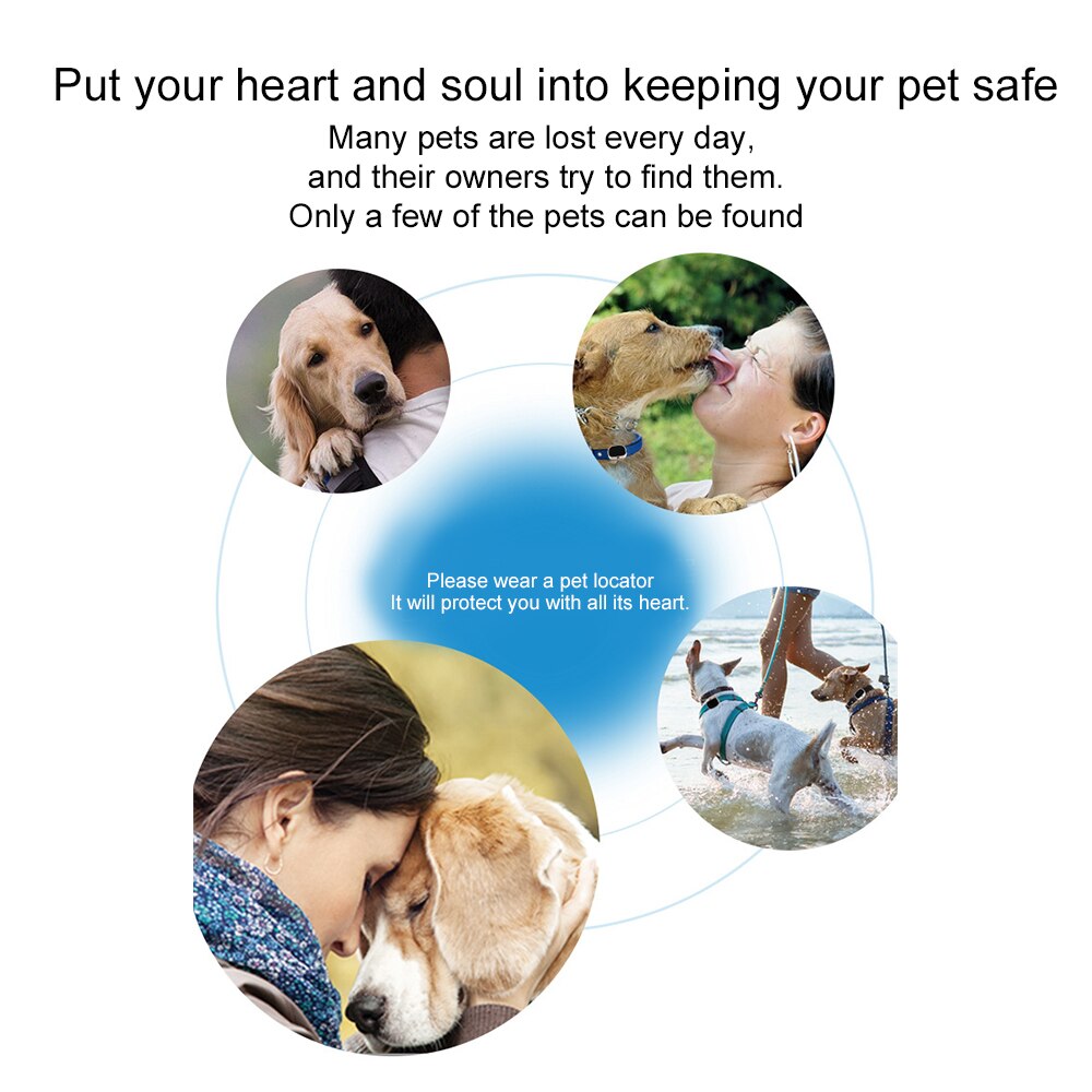 Waterproof 4G Pet GPS Waterproof Positioner Smart Dog Hound Locator Mini Cat Anti-Loss Tracker